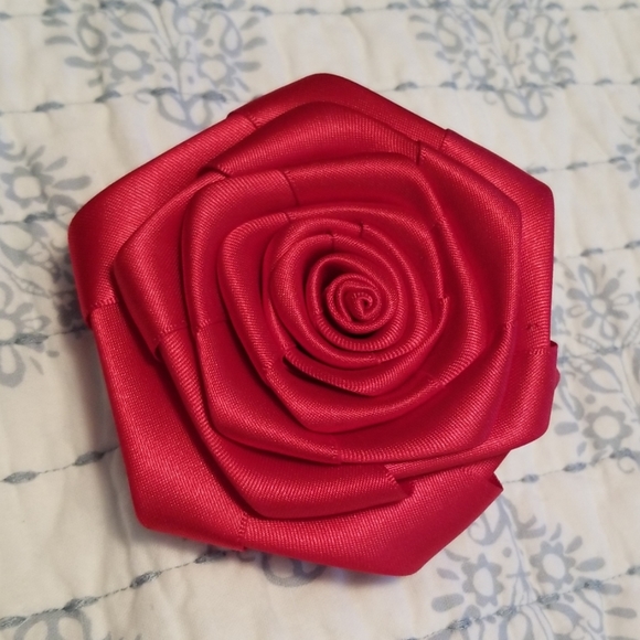 Marks & Spencer Accessories - Marks & Spencer • Rose satin hair pin NWOT